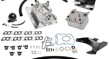 Liquid Oil Cooler Relocation Kit