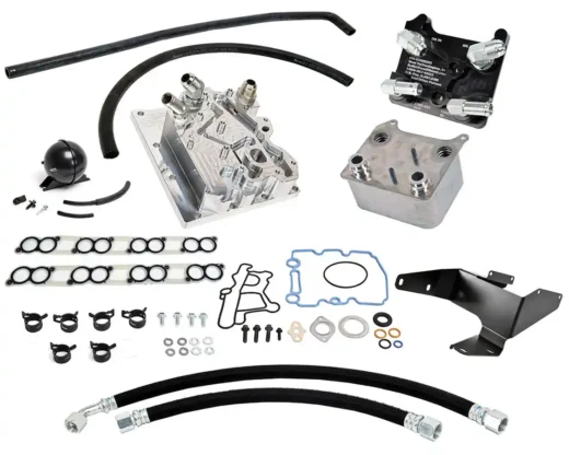 Liquid Oil Cooler Relocation Kit