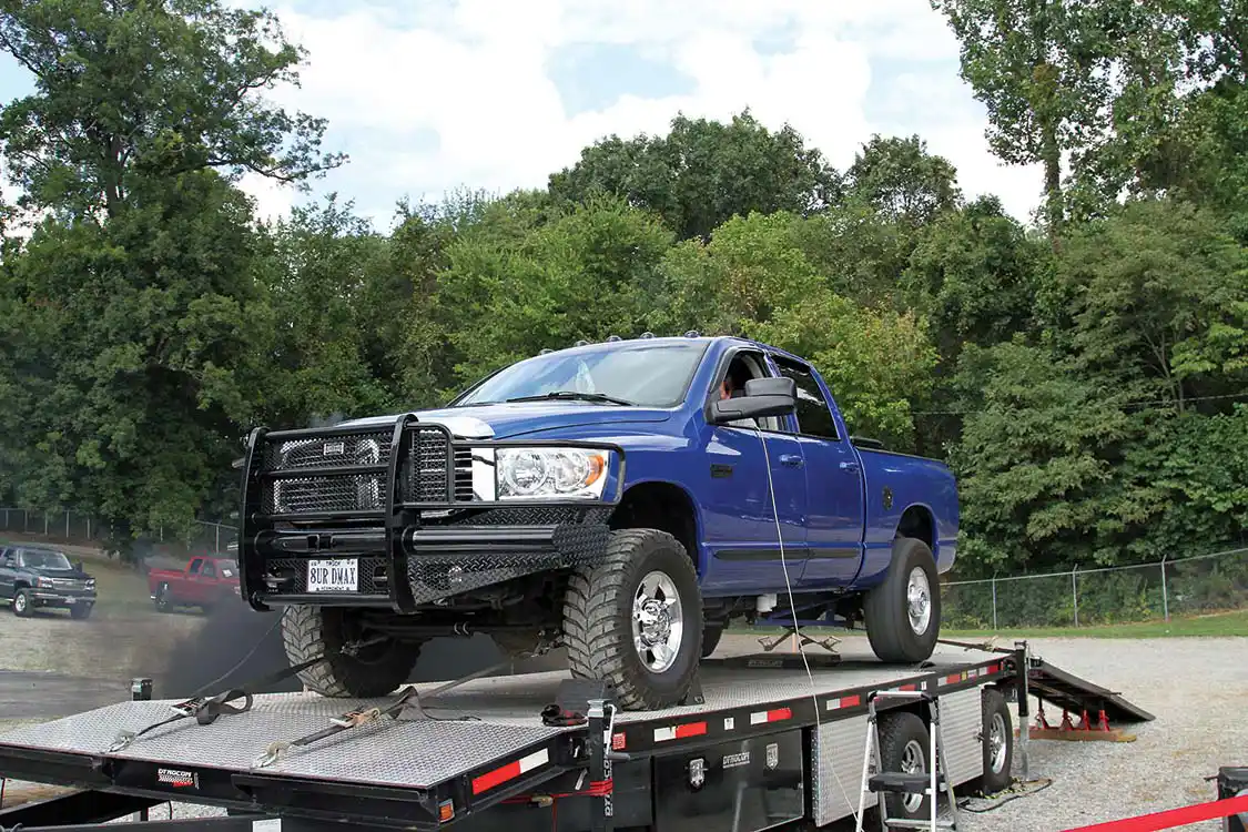 David Patrick’s 2007 Dodge put down under 650 horsepower to the dyno rollers through the rear tires.