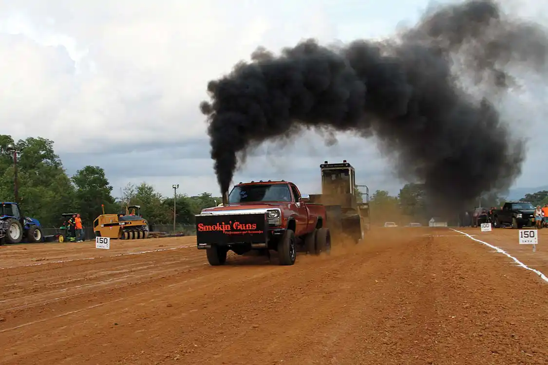 the pulling track