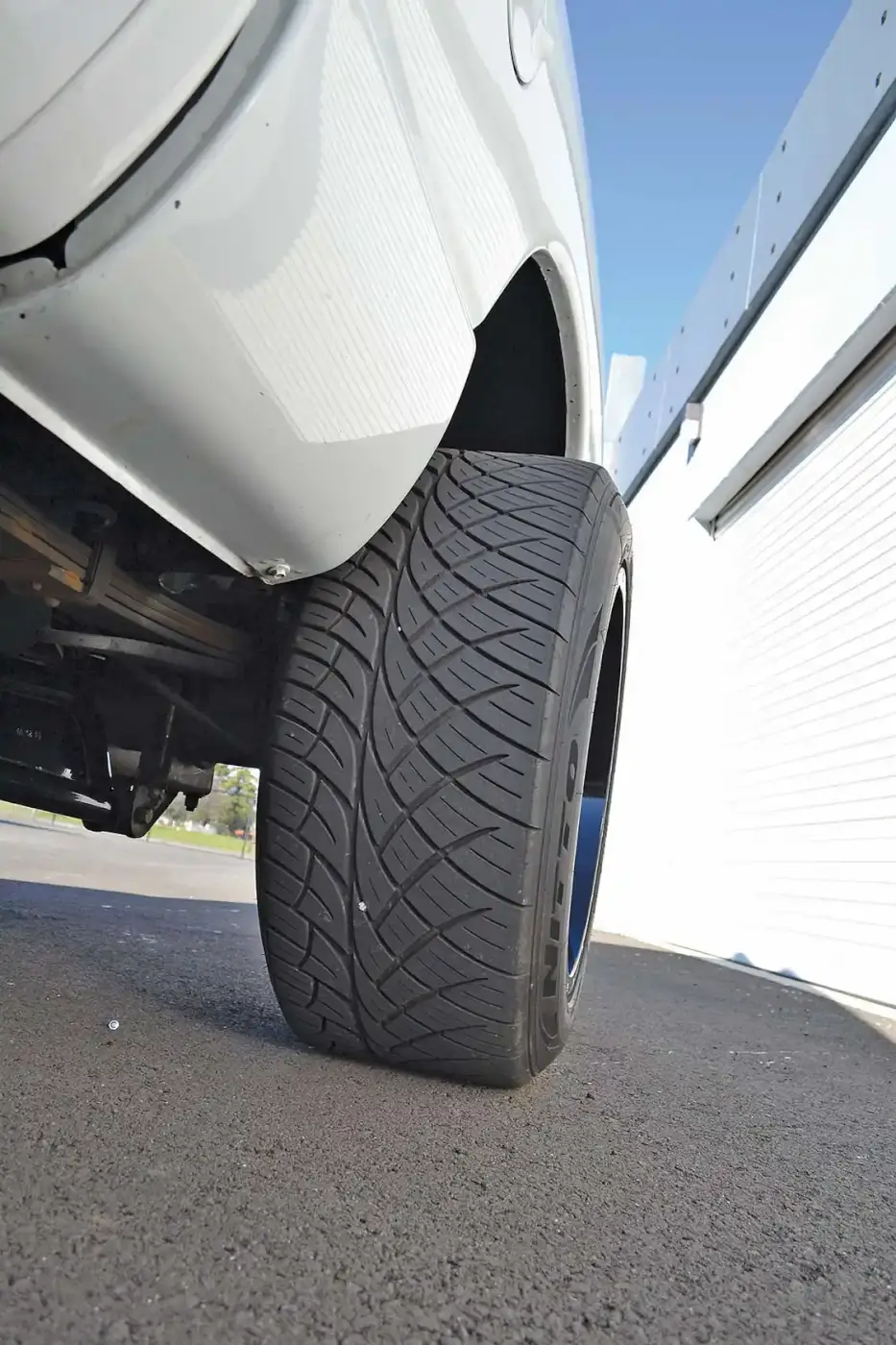 Nitto 420S tires are used for both track and street use.