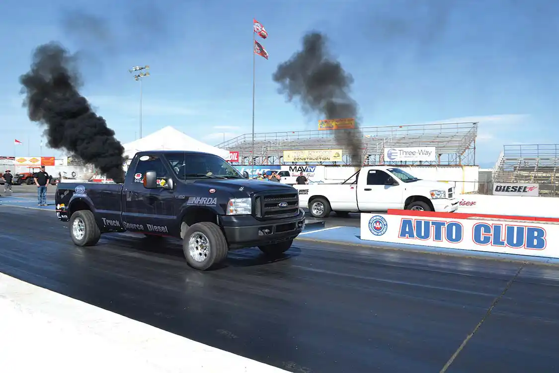 Diesel's Cummins-powered nitrous-assisted Ford