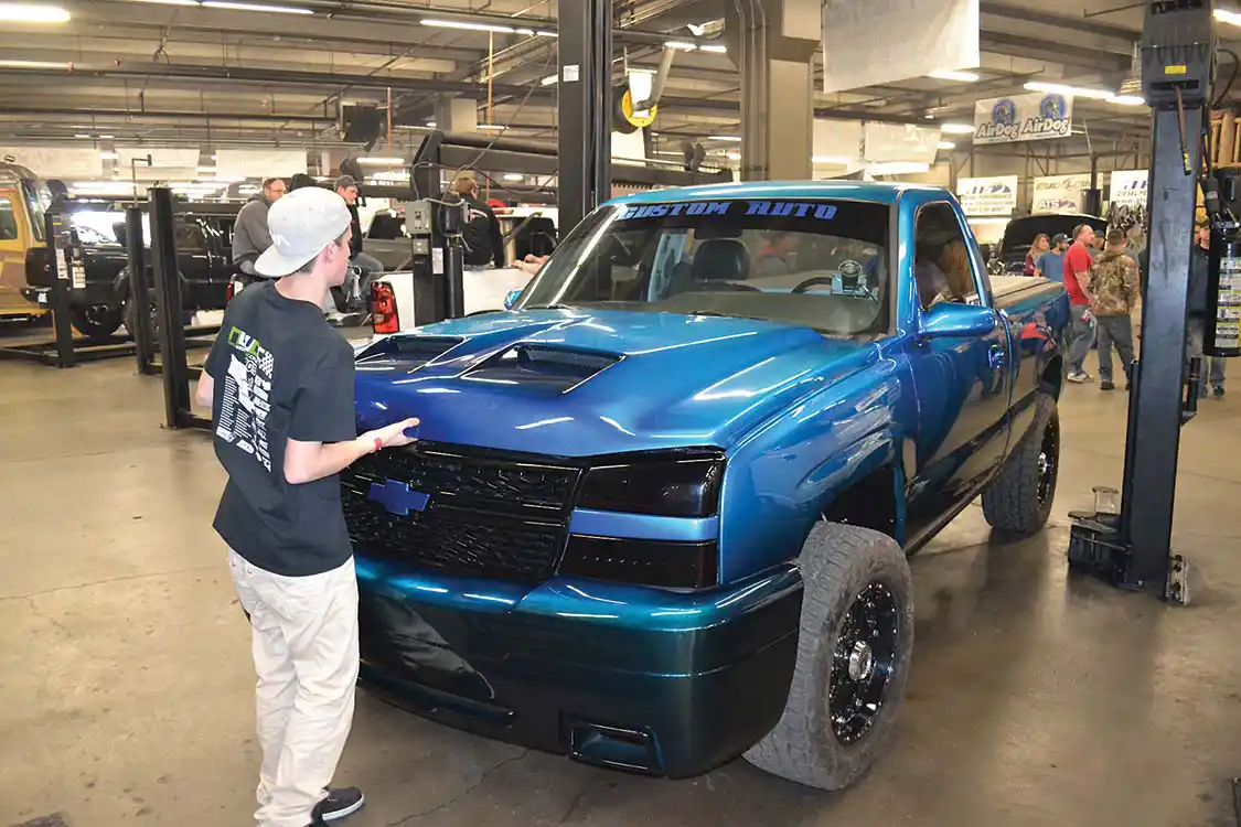 First Place: James Brendle, Custom Auto, Total Score: 3,180