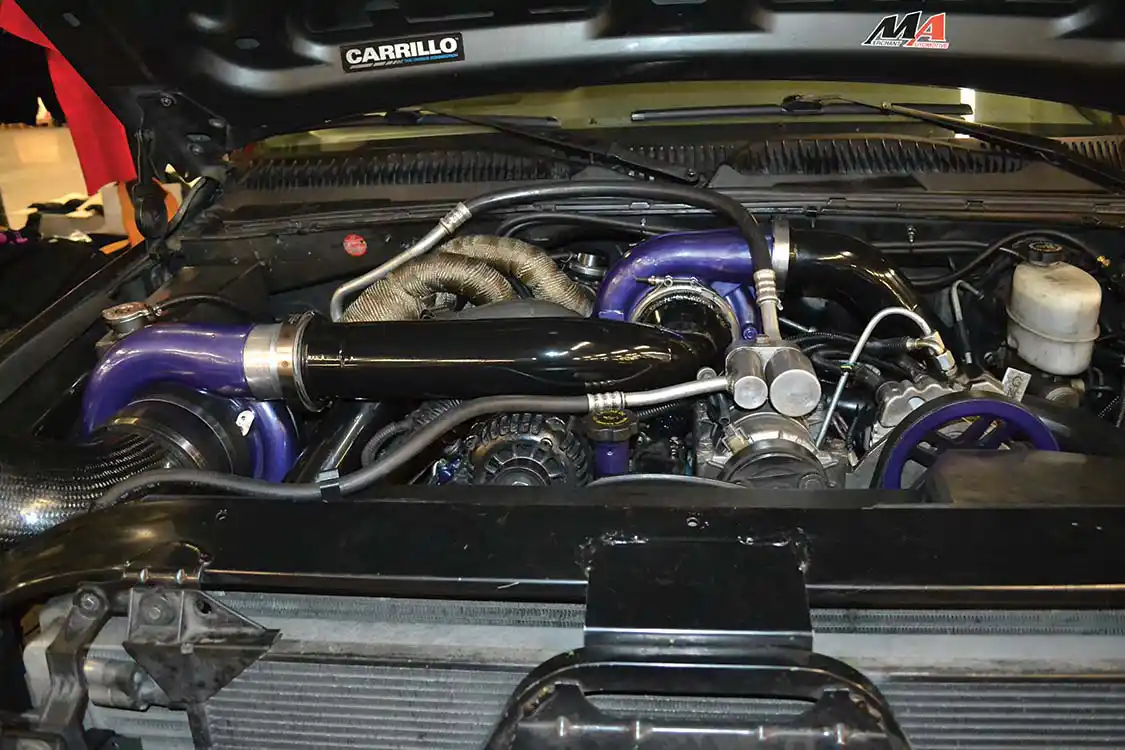 Chris continued the surprising Duramax domination of the Gauntlet Challenge with a strong showing in both horsepower and torque.