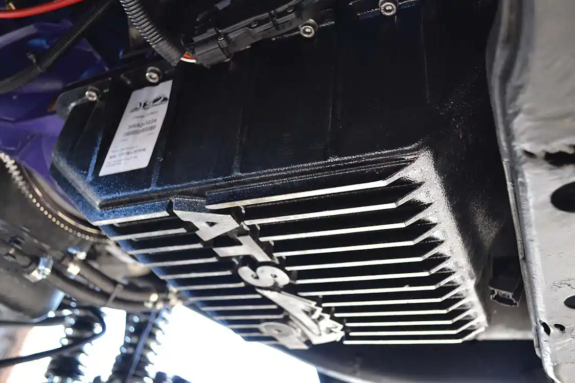 Looking under the truck, we spotted one of the coolest new products available from ATS