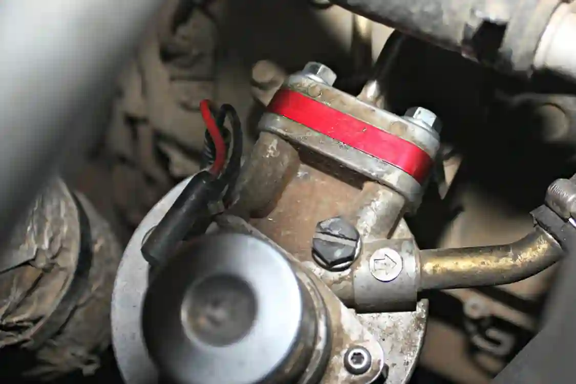 To help make the filter service even easier, the Cat Filter Adaptor kit from DRP includes this handy little spacer to move the filter base away from the engine. This added clearance gives you just that much more room to get your filter wrench or hand around the filter. Simply remove the stock bolts and discard, start the new bolts into the filter head, slide the spacer into place and finish tightening the bolts.