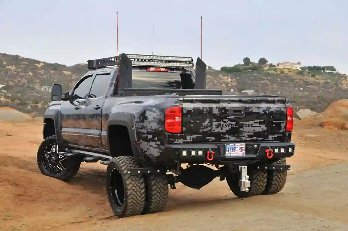 There’s not an inch of this truck that wasn’t touched by something custom.