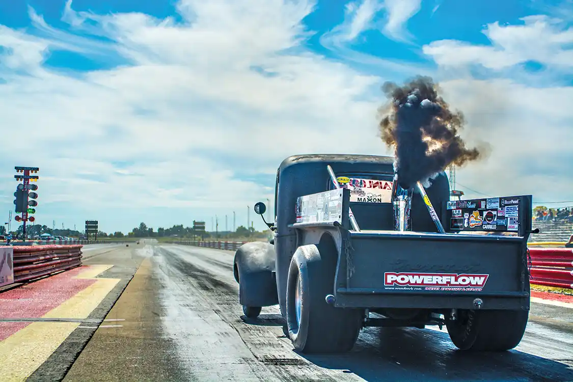 Doug Brarens placed first in the Quick Diesel 12.0 index. His top speed was 102.26 mph with a 12.24 ET. 