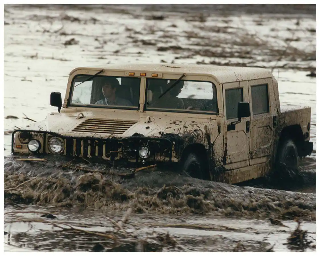 With 16 inches of ground clearance, steep approach and departure angles, a 72-inch track width coupled with an extremely low center of gravity, the only operational question is obstacles. What obstacles?