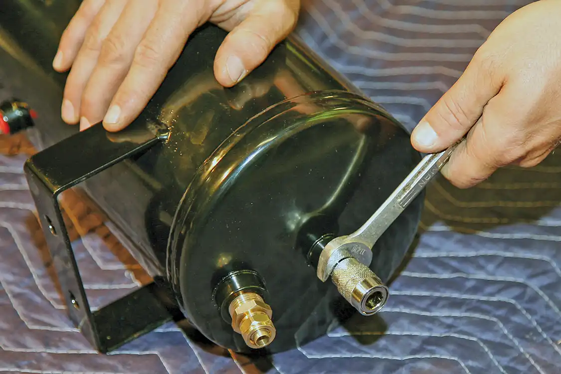 10. The Kleinn kit comes with everything needed to get started. Be sure not to overtighten any of the fittings during the installation process.
