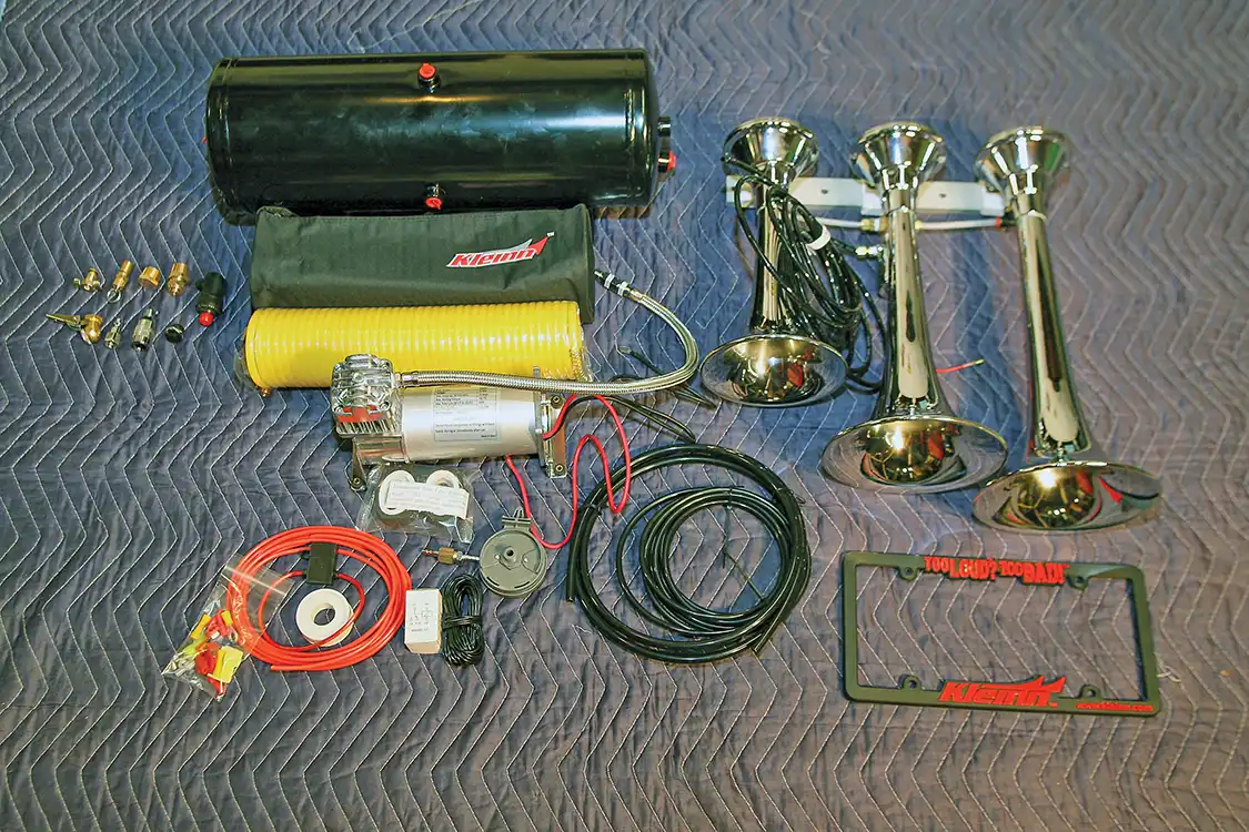 Behold, the Kleinn HK8 ProBlaster Triple Train Horn Kit