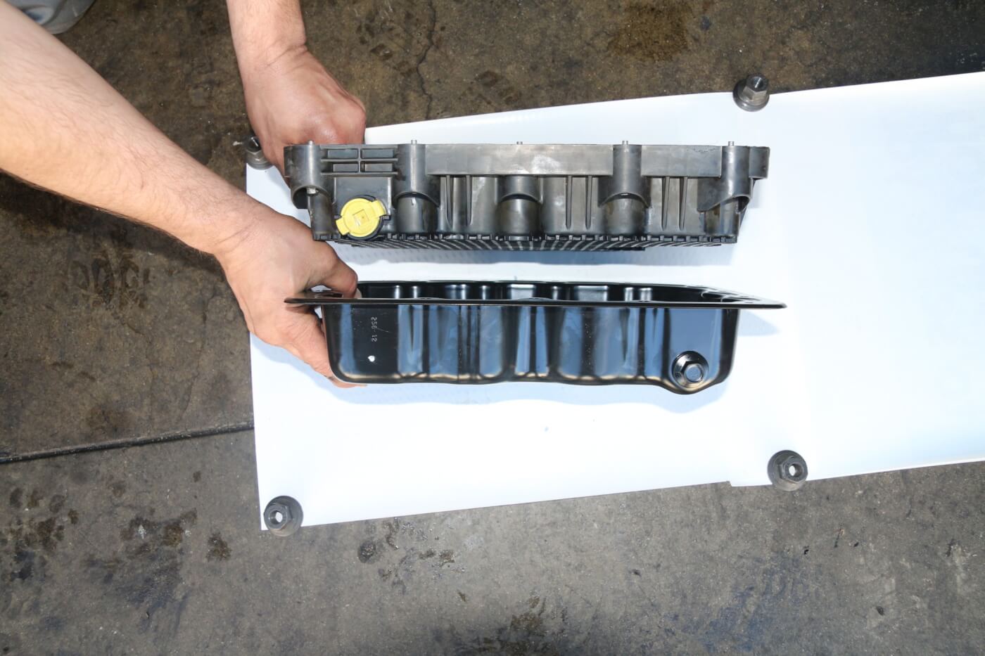 Stop The Drip Early Ford 6.7L Oil Pan Upgrade Diesel World