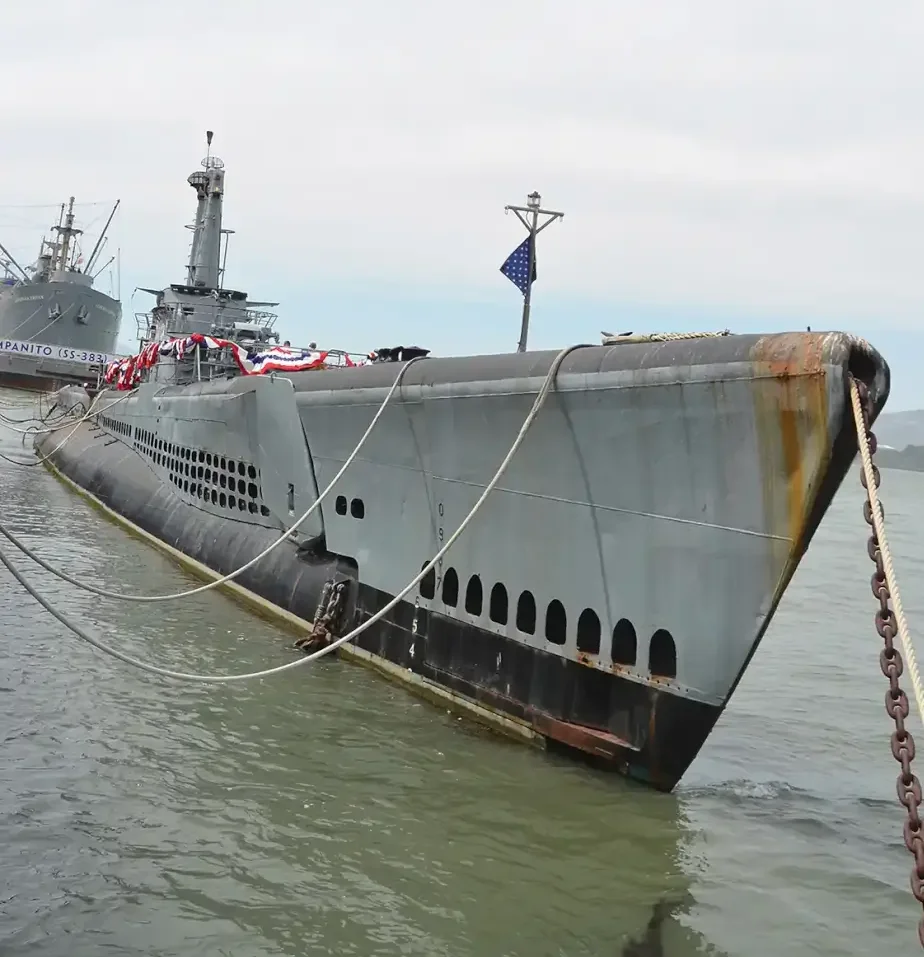 Vintage Diesel Submarine