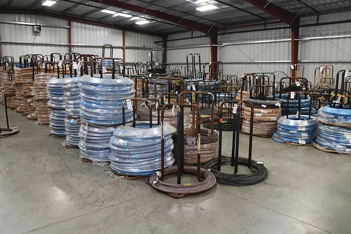 ARP bolts, nuts and studs begin life as coils of top-grade steel.