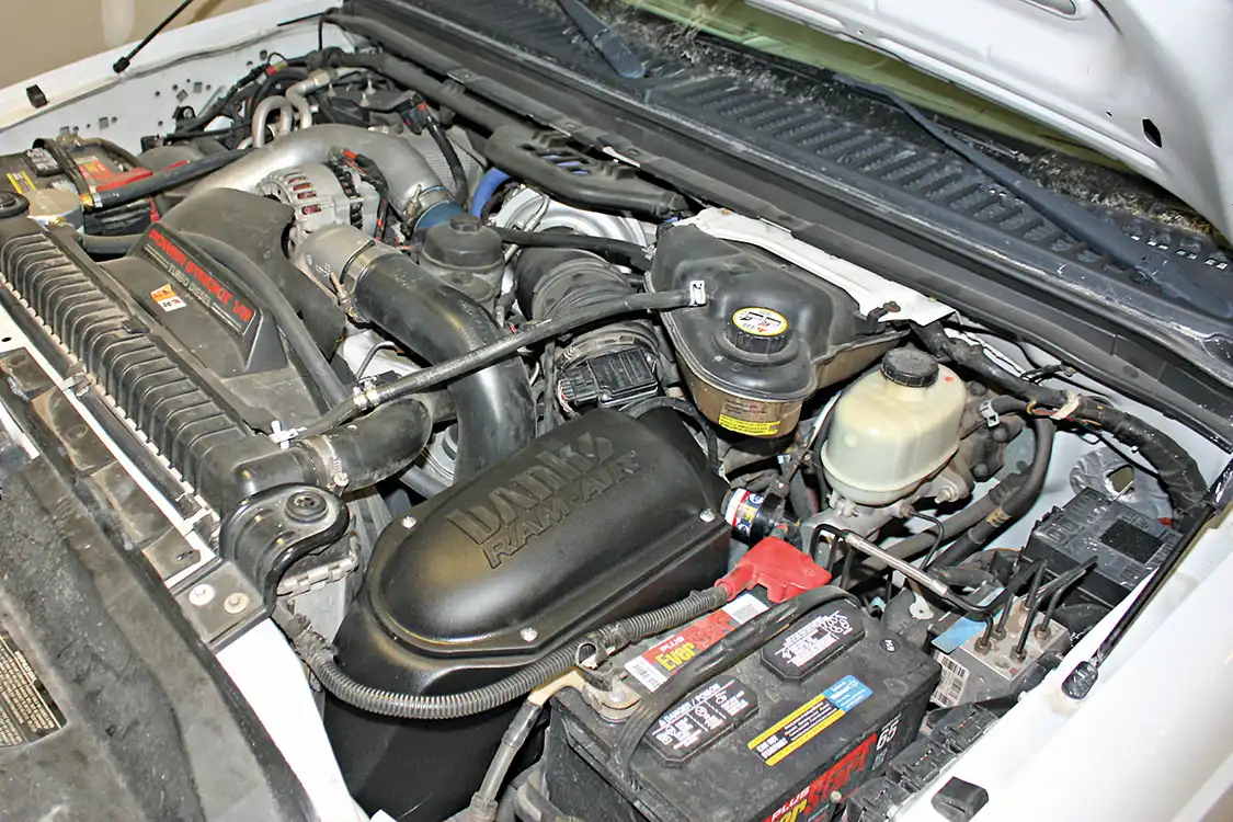 4. Not only will the Banks Ram Air intake system outflow the stock unit, but its closed-box design helps keep air temperatures cool and offers a sleek OEM appearance.