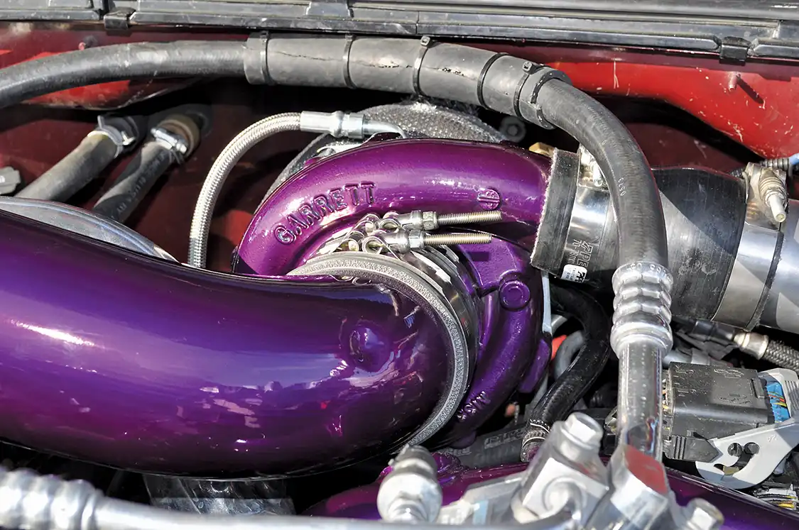 Garrett’s GT4094 turbocharger seen here on an LB7 Duramax