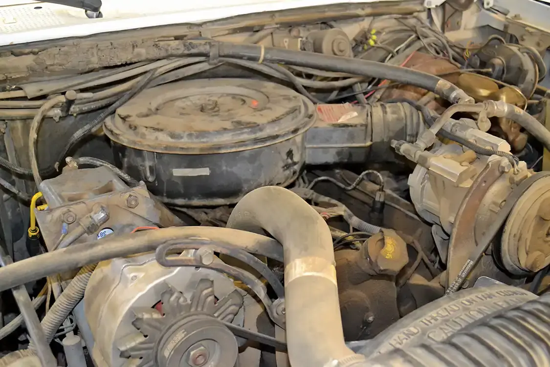 If your engine looks like this, you probably won't be driving very fast. While non-turbocharged diesels are still around, their horsepower is severely limited.