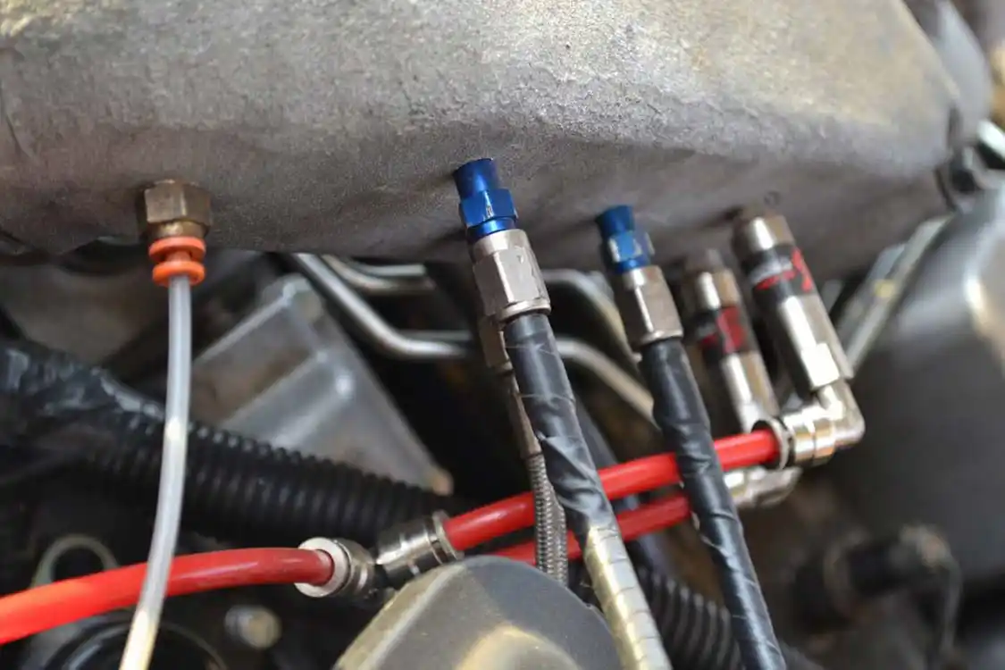 12. Multiple solenoids almost always mean multiple nozzles to ensure there are no restrictions in flow.