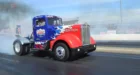 14. For those doubting the power of nitrous, there are vehicles out there like Wayne Talkington's 9,500 pound, 11-second semi that speaks to the success of injecting nitrous into a diesel engine. Wayne uses so much nitrous that he has two fill bottles mounted on the rear of the truck to combat any pressure drops.