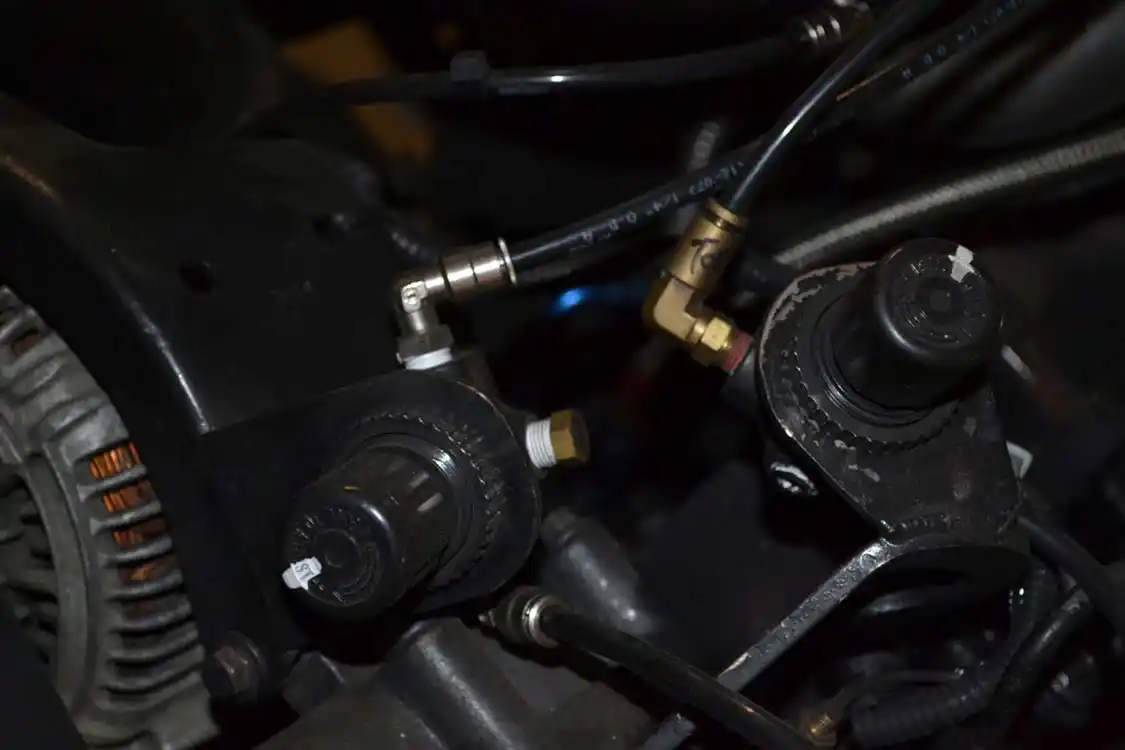 6. Adjusting the wastegates correctly when using lots of nitrous is an important step. Many racers have found that running around 50 to 60psi of boost with a hefty shot of spray is a good start.