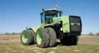 Daron Rittenauer’s ‘87 Panther 1000 is almost a last-of-the-breed tractor. Though built under the ownership of Case IH, it was still the same tractor offered by Steiger in its last year of corporate independence. The Panther and the Lion shared a platform this year, the only difference being the Cummins or Cat engines (your choice) were turned up from 335 to 375 hp. Yeah, it’s safe to say Daron’s is turned up that much.
