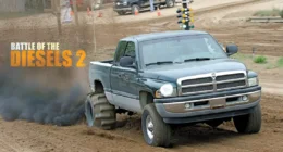Justin Kennedy took the top spot on the podium in the NON-DOT Class with his 2000 Dodge Ram. It’s equipped with a set of paddle tires on the rear to help get the big truck moving.