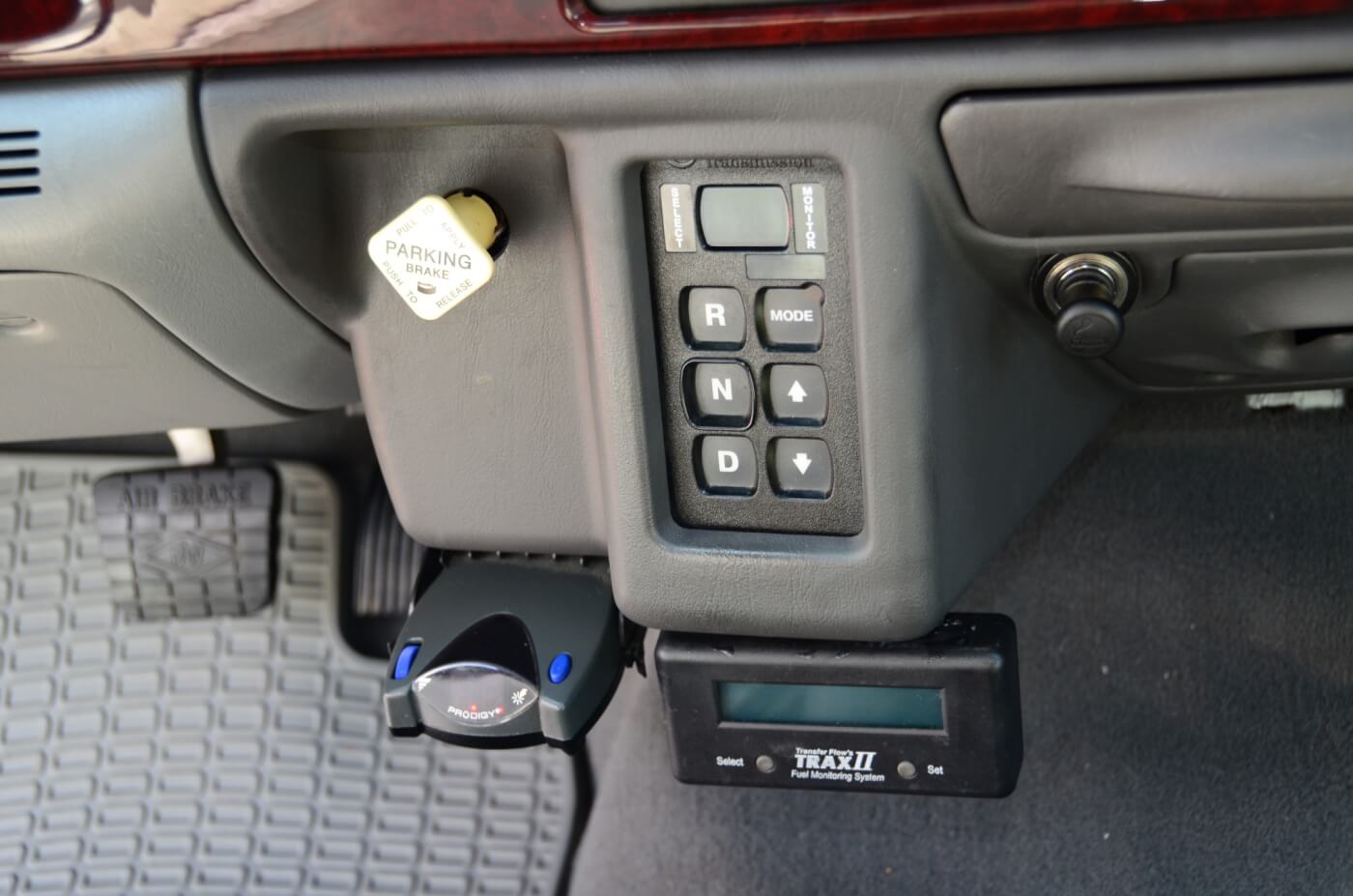Air brakes and a five-speed transmission are a must on this type of conversion.