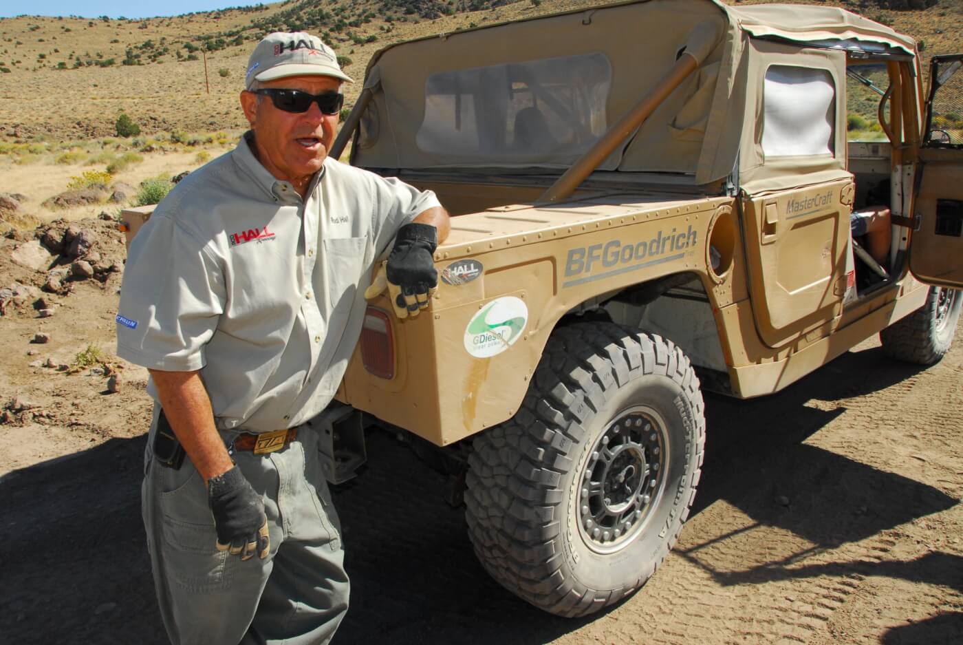 Veteran off-road competitor and instructor Rod Hall found that GDiesel greatly improved the fuel efficiency of his school’s Humvee trucks.