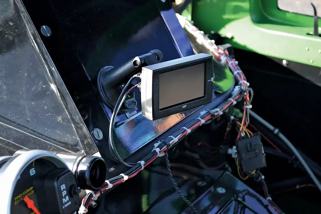 Brad kept on a tight budget whenever possible and incorporated an <a href="https://edgeproducts.com/">Edge</a> Insight CTS into his engine's electronics. With it, he could monitor boost, drive pressure, exhaust gas temperature, engine and transmission temperatures and more.