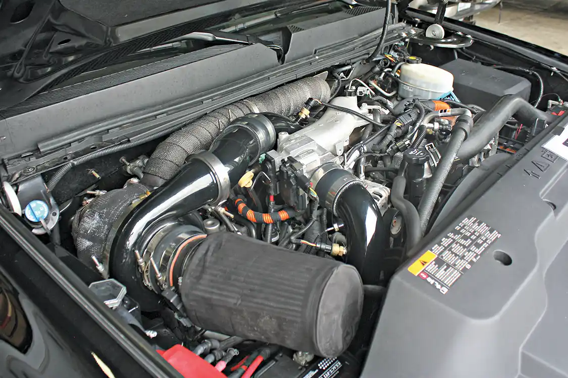 emission legal LML Duramax with an S475 compound turbo kit