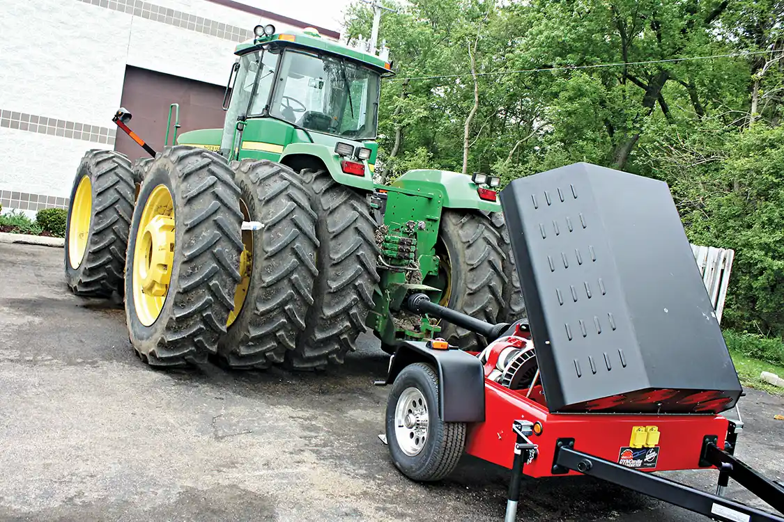 Over the course of the past year or two, Calibrated Power Solutions has branched out into the agricultural market with their new John Deere tuning calibrations that can offer better PTO horsepower, better pulling power, and even moderate fuel savings. Their most recent purchase is this unique mobile PTO dyno that can be taken out into the field or to agricultural expos for on-site tuning.