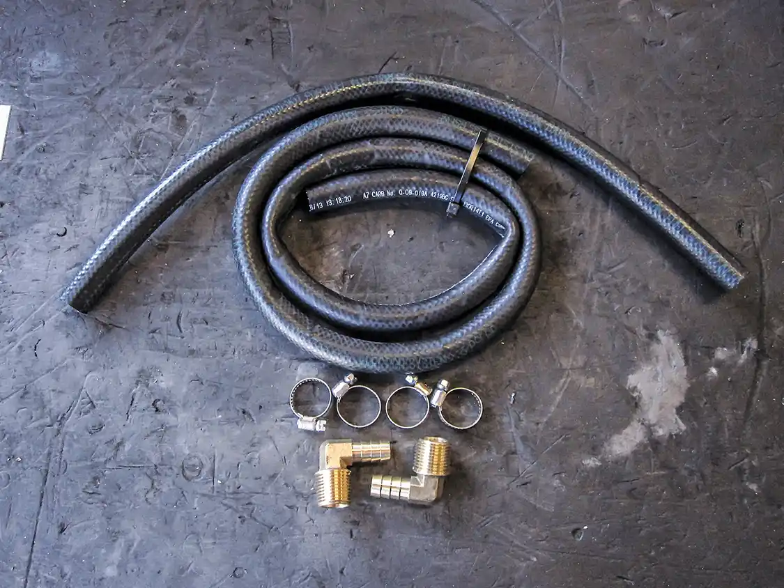 16. The PPE high-flow install kit came in handy and made the installation process a bolt-on affair.