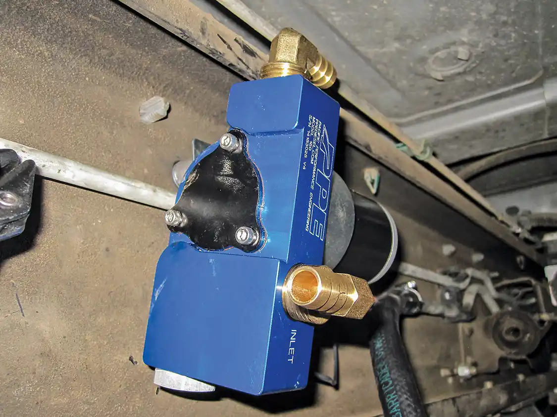20. It’s also a good idea to mount the pump where the motor access panel is easily reached should you someday need to rebuild the motor.