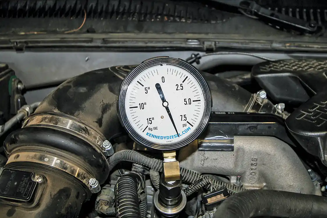 26. With the lift pump and affordable fueling upgrades in place, our fuel pressure at idle went from 2.5psi of vacuum to a positive 8psi. How’s that for a measurable improvement?