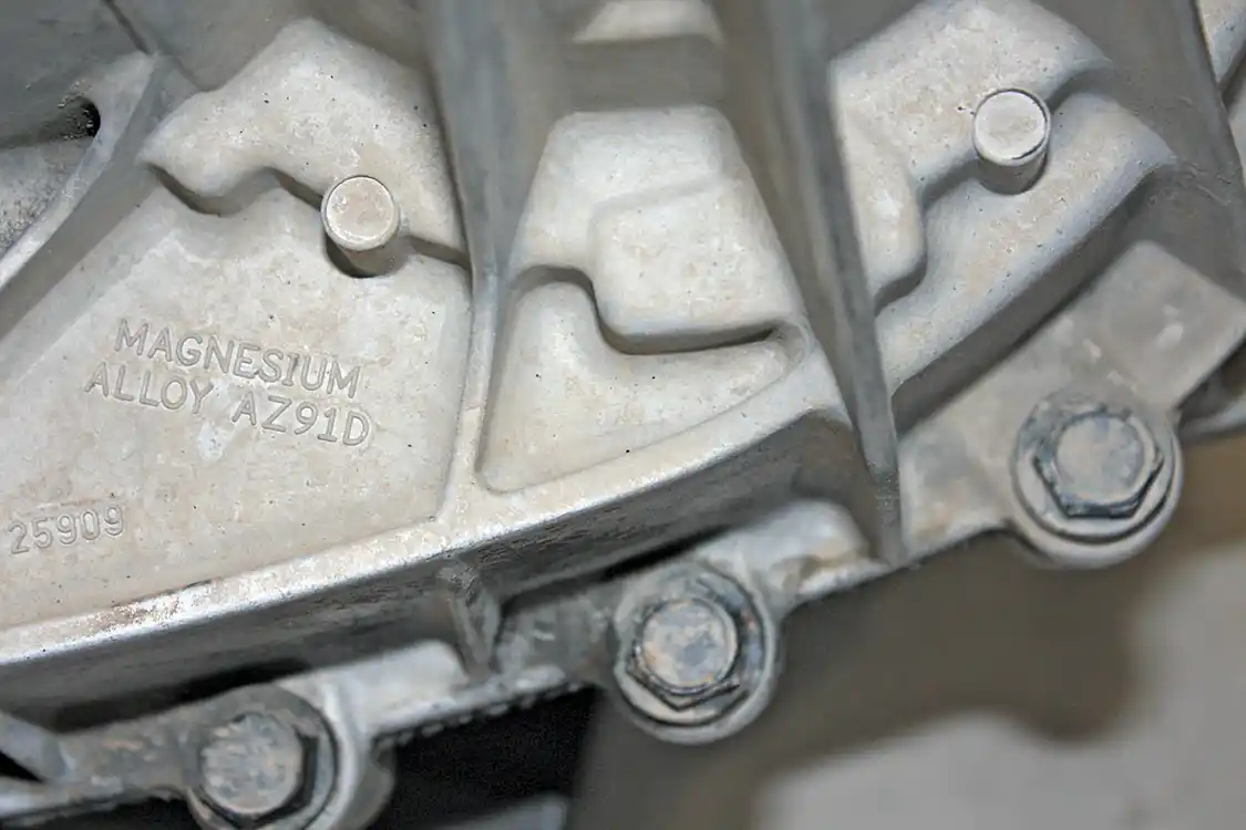 10. Before going further, this location of the rear case housing is where the pump will rub through. While this truck has 150,000 miles on it, the pump has not yet rubbed completely through, so luckily this ‘preventative maintenance’ looks to have happened at the perfect time, preventing the major expense incurred when a dry transfer case explodes and sends parts flying.