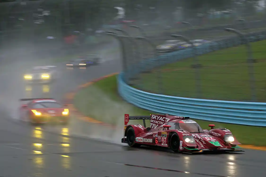 Mazda Diesel Earns Top-Five Finish 