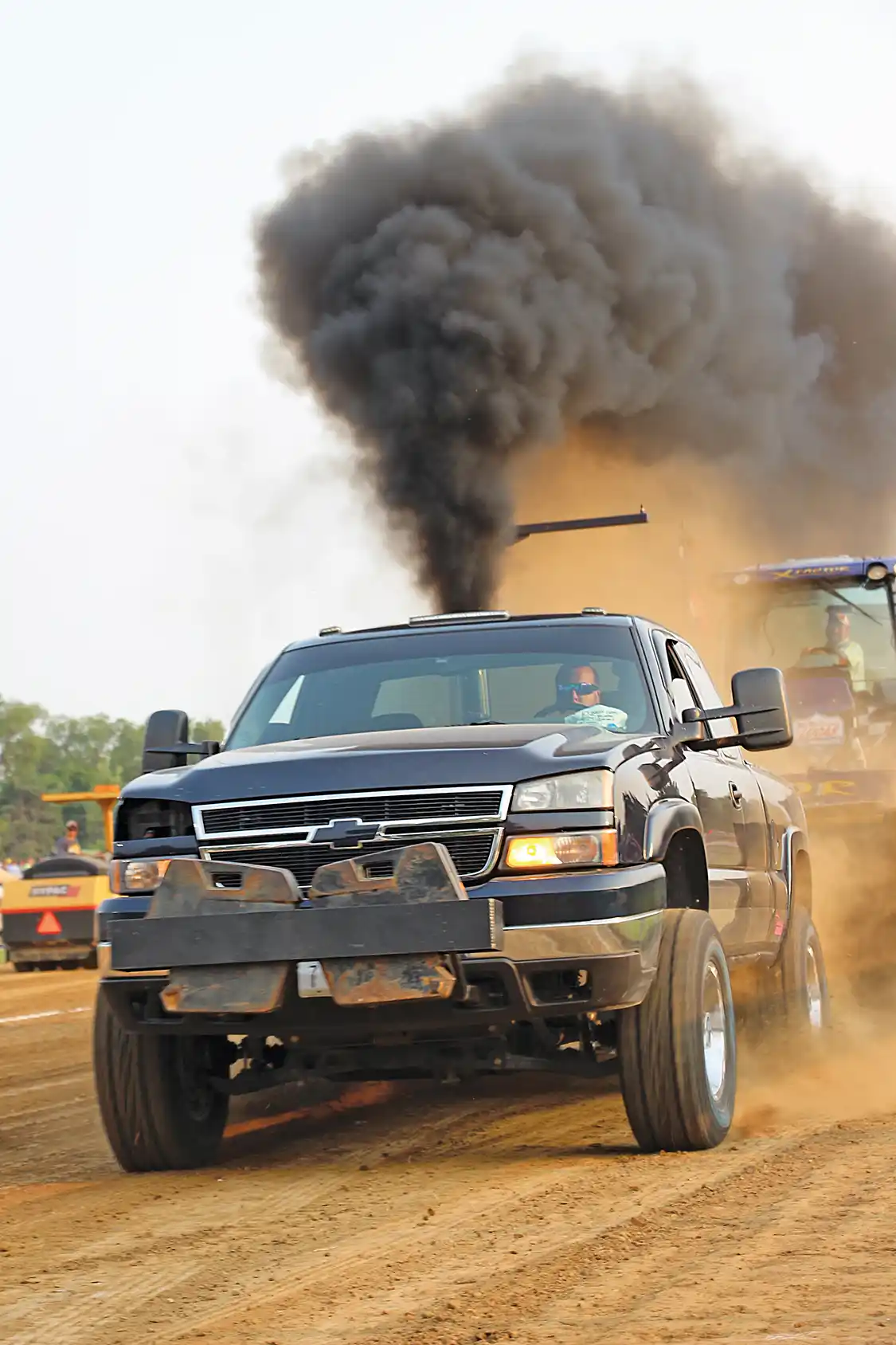 Storming his way to Fourth Place in the Open Street Diesel Truck Class was Kyle Kropp’s nasty <a href="https://www.dmaxengines.com/">Duramax</a>. His Silverado would carry him just over 319 feet. In the Work Stock Class, he would end up third, hauling the iron Bungart sled a total of 341 feet.