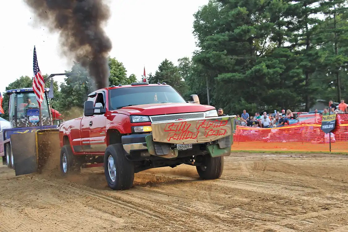 Aaron Cully has been at it for years in his LLY Duramax. He’s a regular in the UPA Work Stock Diesel Truck Class, where there is no shortage of Duramax competition.