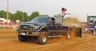 Putting his Cummins-powered Super Duty tow rig to work was Corey Finch. But although the ZF-6 shifted, 2005 Ford sends a respectable 680 hp to the ground, a hurt dual disc clutch hampered his efforts to make it to the top in Open Street.