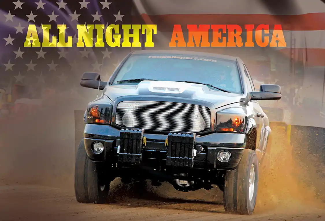 The 8,500-pound Open Street Diesel class was a great way to bring in big horsepower trucks, and the fact that it paid out $1,000 to the winner didn’t hurt either. This class allowed hanging weights, multiple turbochargers and nitrous oxide, but made having an OE driveline and a valid license plate a mandatory rule.