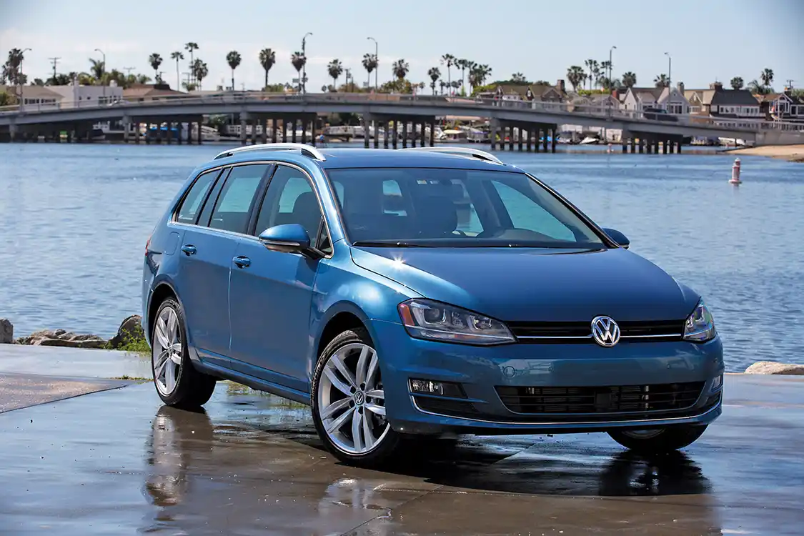 The 2015 Golf Sportswagen is a great car for the family or singles with active lifestyles. It is compact and easy to maneuver in traffic, and has the capacity to carry lots of gear for weekends away.