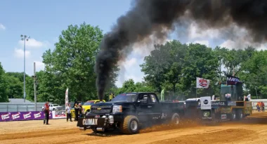 Kyle Michael relies on S&S Diesel Motorsport fuel injectors driven by a quartet of Bosch CP3s to make tons of power with his common-rail Duramax-powered Super Stock Class pulling truck.