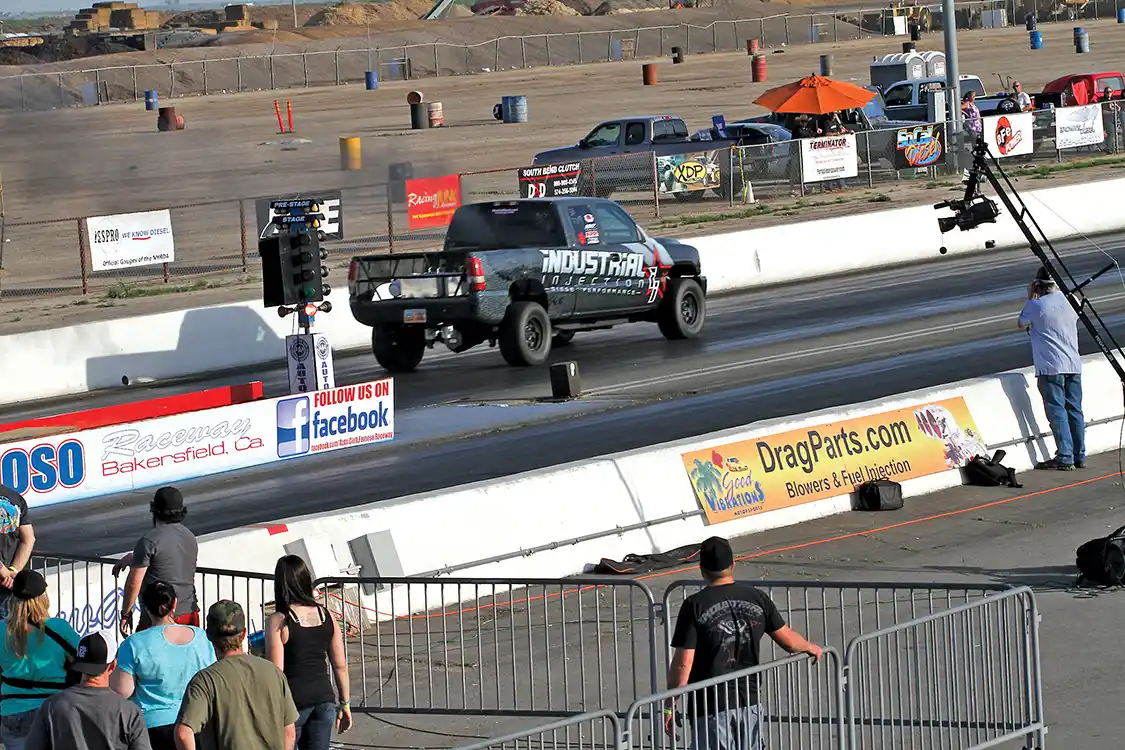 While this Duramax rig may have started off as a working rig, it now has a new life as a high-powered, race winning diesel drag truck.