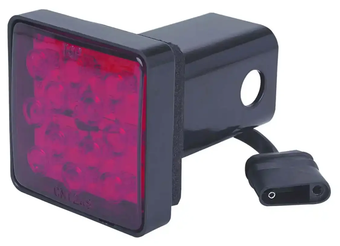 LED Brake Light Receiver Hitch Cover