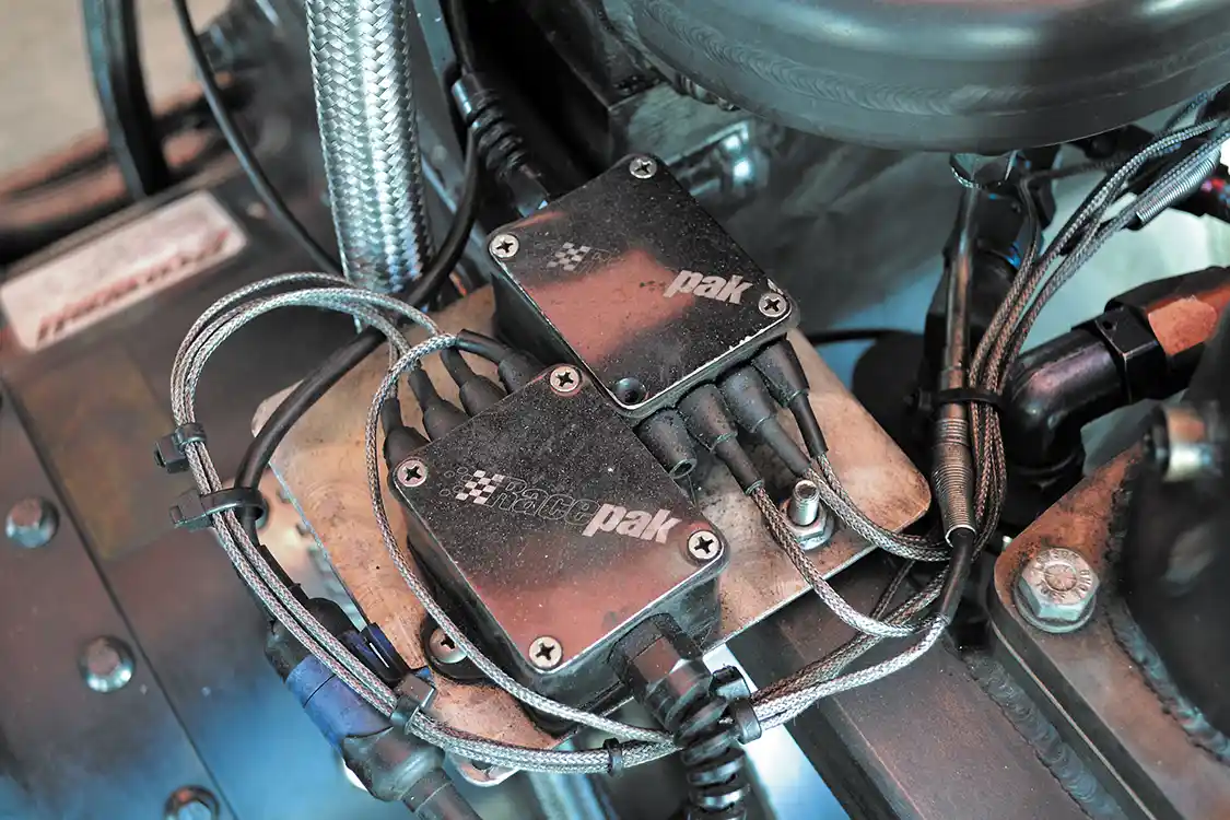 A data-logging acquisition system is crucial to tuning, engine performance, and chassis tuning, so John turned to <a href="https://www.holley.com/">RacePak</a> and helped develop an Iq3 system specifically for diesels.