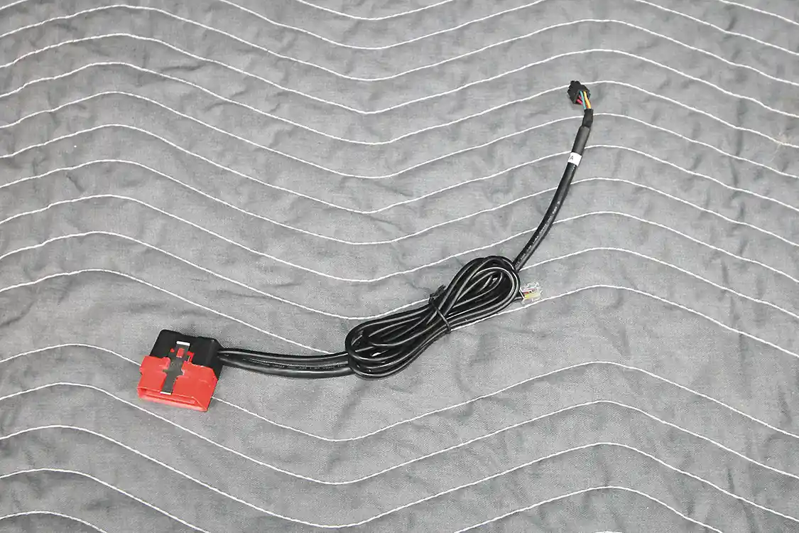 4. The SpeedBrake plugs directly into the OBDII port of the Duramax so that it can communicate with the CAN-BUS system.