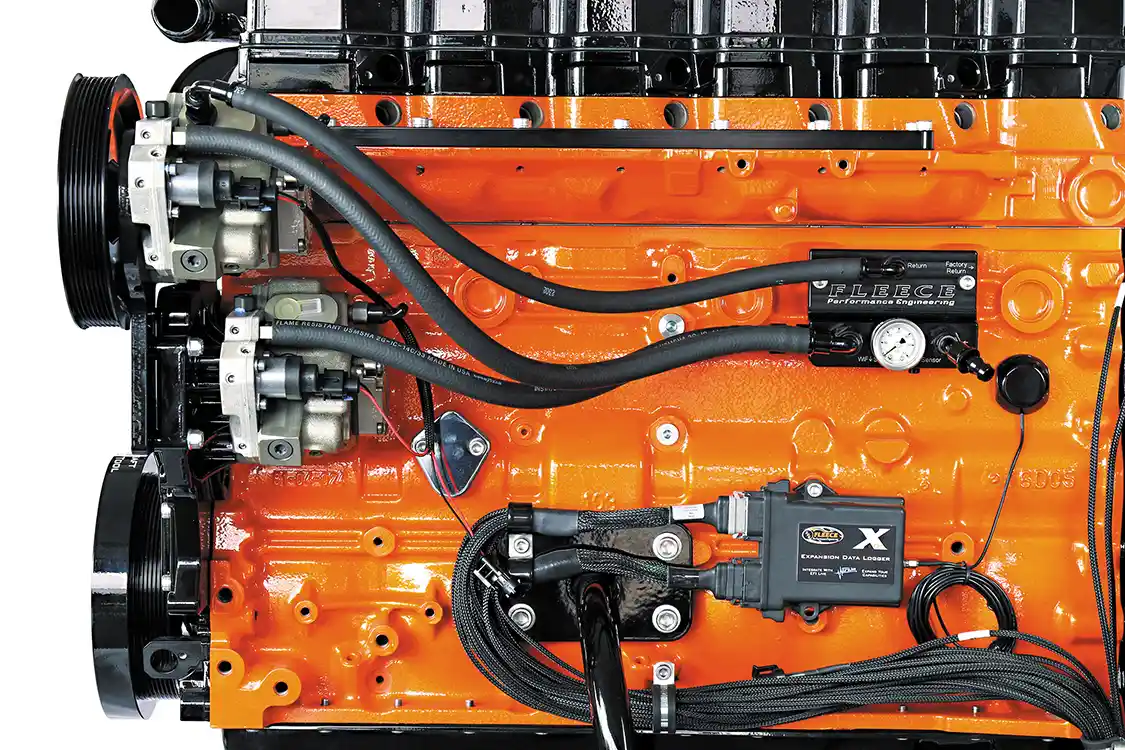 Fleece Performance Engineering’s Cummins Fuel Distribution Block
