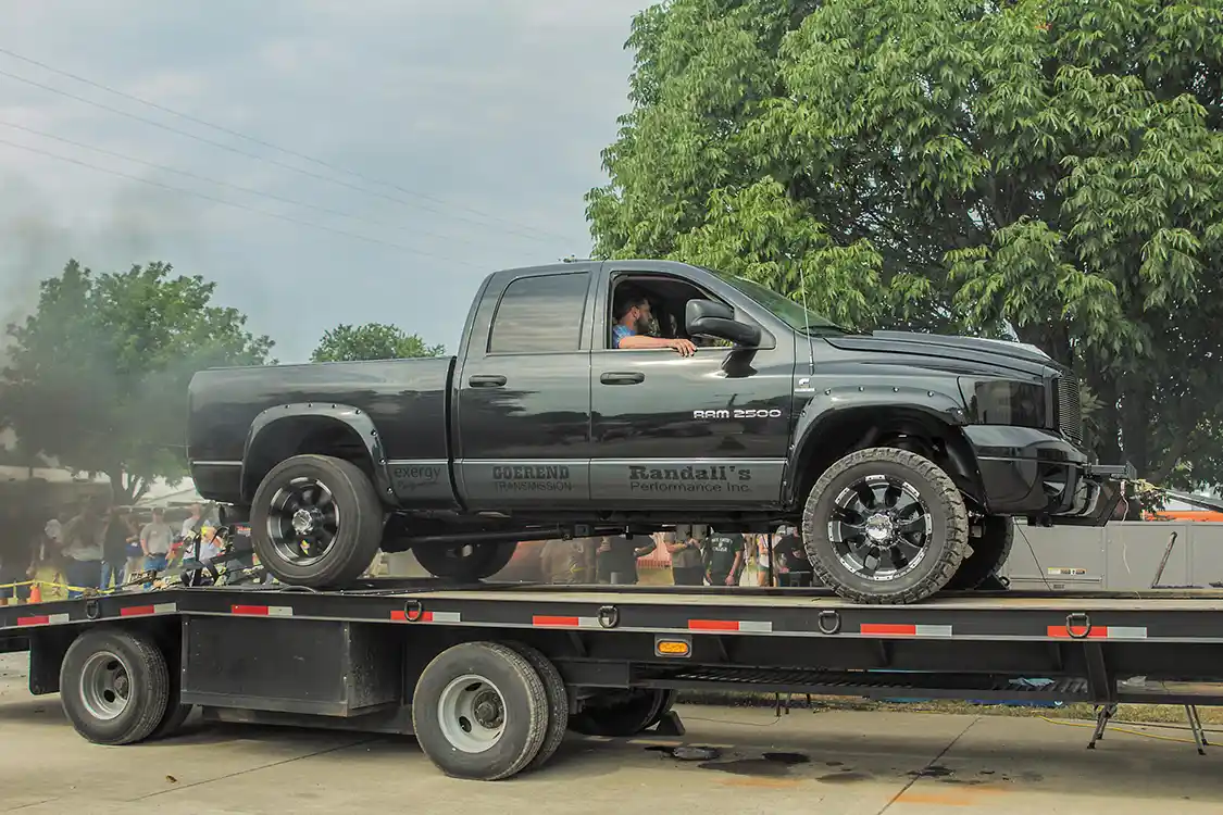 Brian Randall’s 2006 Dodge averaged 1,169 horsepower between the two dynos, taking the win on each of them Saturday.