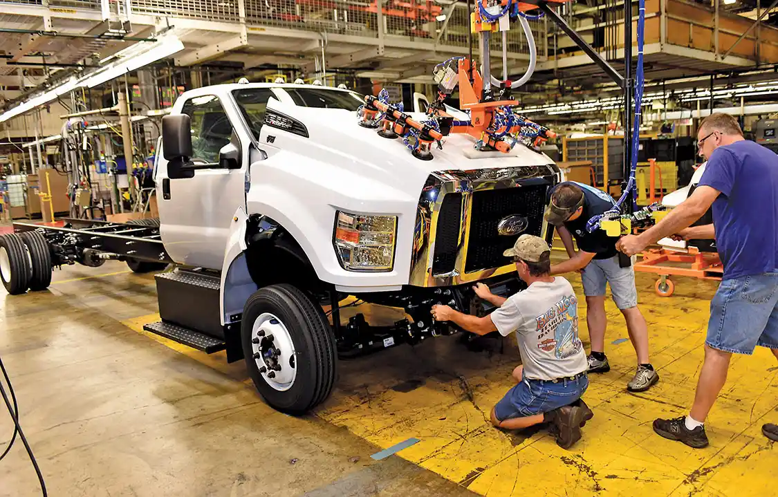 New Ford F-650/750s Roll Off The Line