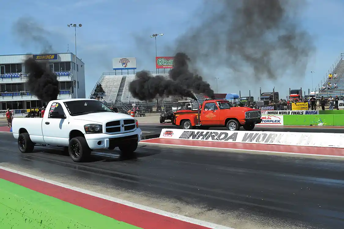 The NHRDA's 10.90 Index class was also a very competitive category, with Max Kirtley in the "Little Red Cummins Express" taking the win in the finals with a 10.91-second time.